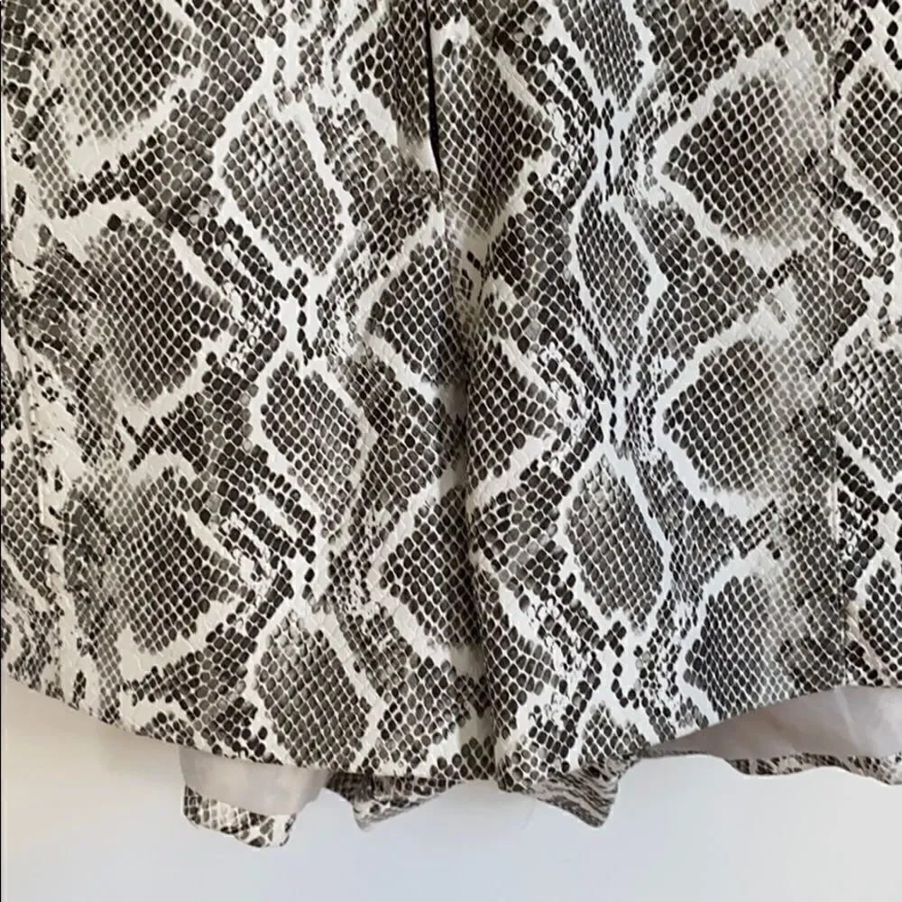 UO VIPER SNAKE PRINT ROMPER